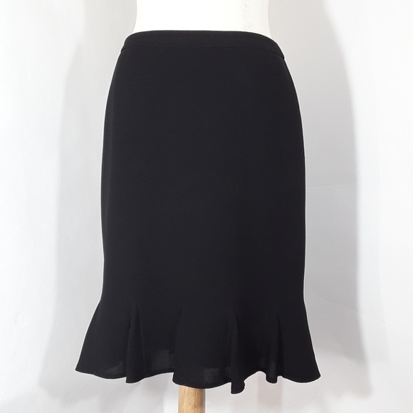 INC International Concepts Dresses & Skirts - INC black elegant trumpet skirt